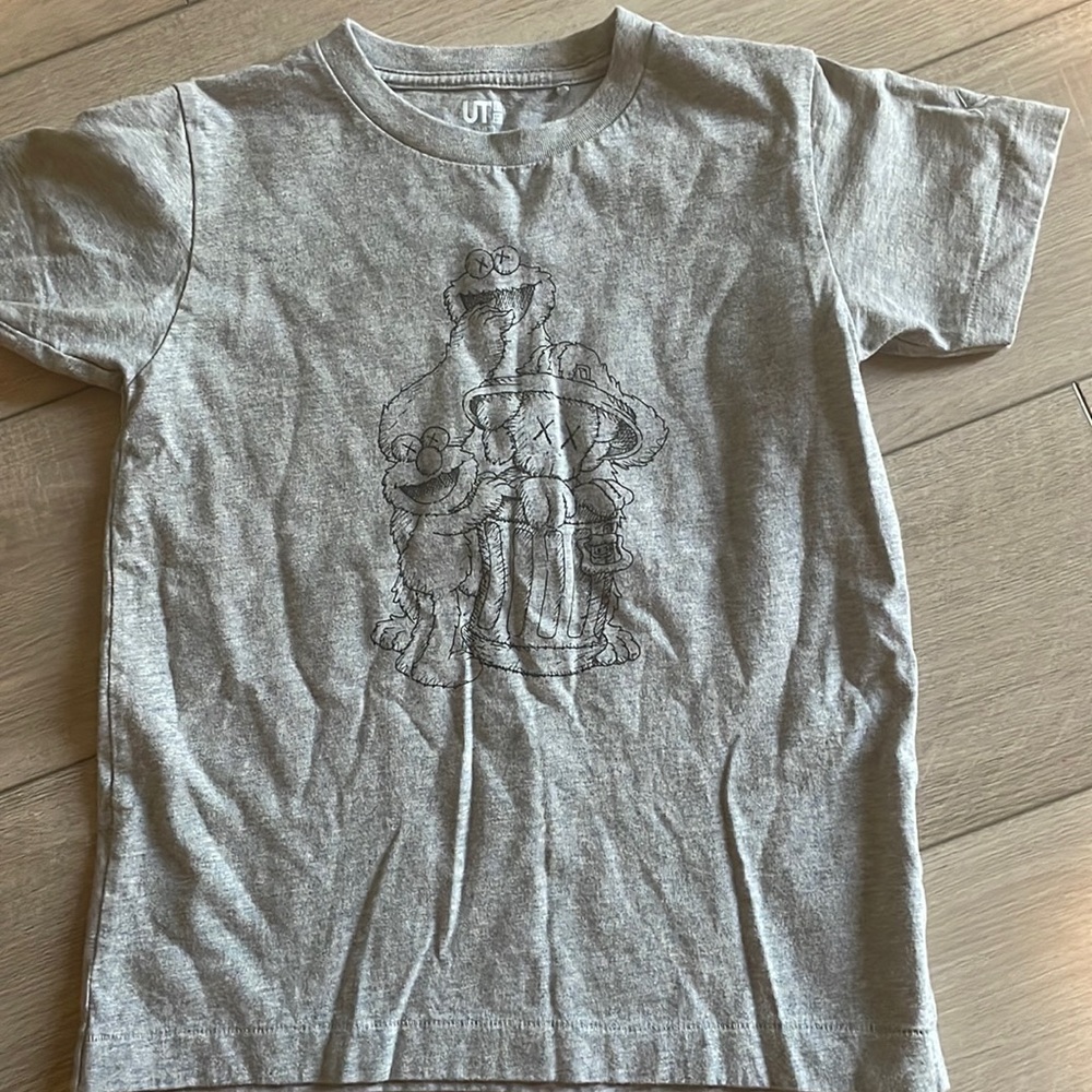 KAWs and Sesame Street Uniqlo Collab Tee